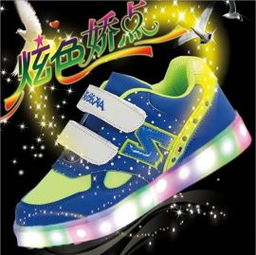 儿童led发光童鞋夜光男女精品灯鞋潮款品牌厂家直销冬季新款童鞋